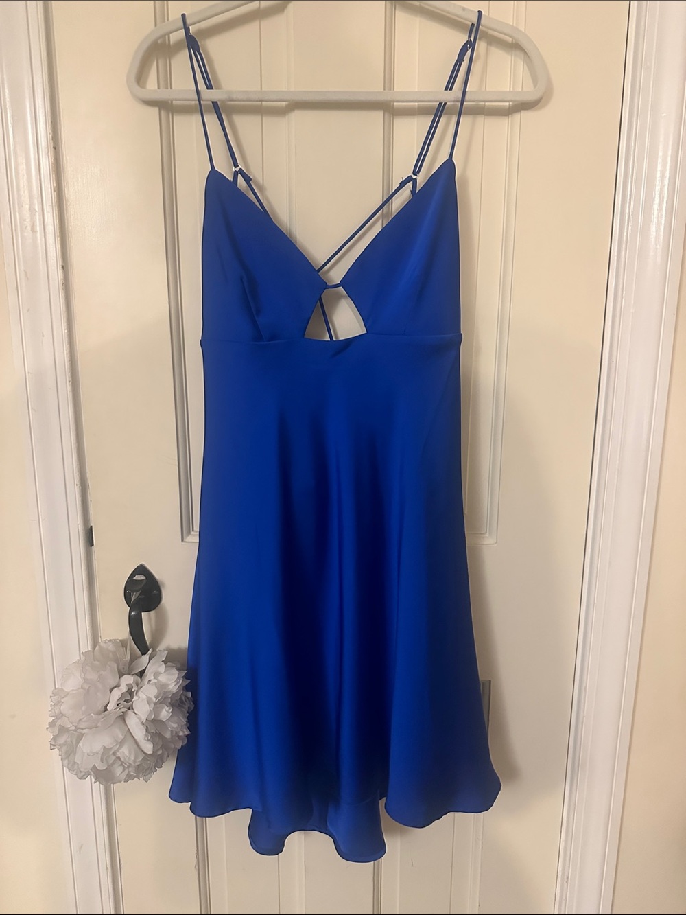 Royal Blue Cocktail Dress- Astr The Label